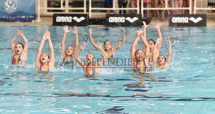 Asegura BCS lugares en natación artística