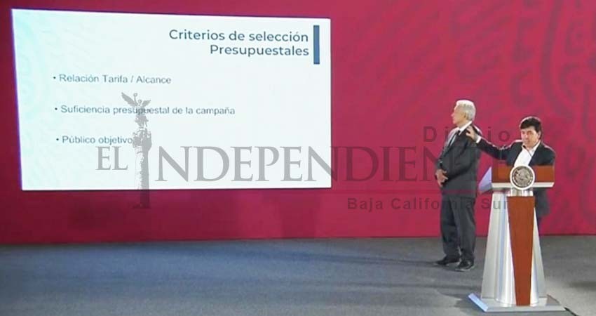 Fijan reglas de difusión en medios y publicidad