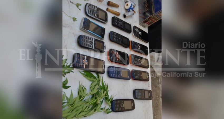 Más de 60 celulares fueron decomisados en Ceresos de BCS