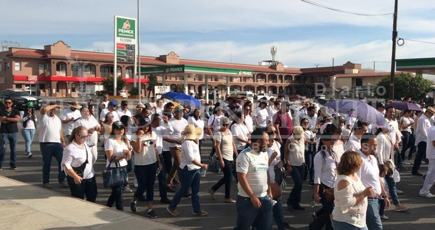Desangelada y poco concurrida marcha por el Día del Trabajo en CSL