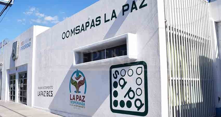 Ofrece SAPA La Paz descuento “peso a peso” a hogares morosos