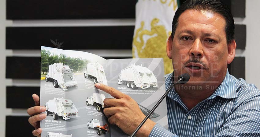 Compañía sinaloense venderá los camiones de basura para La Paz