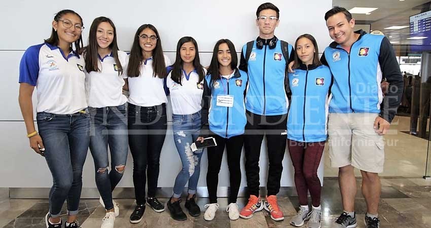 Llegan atletas sudcalifornianos a Chihuahua