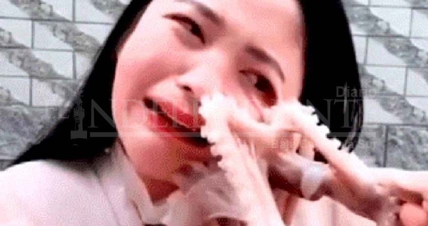 La historia detrás de la chica 'devorada' por un pulpo