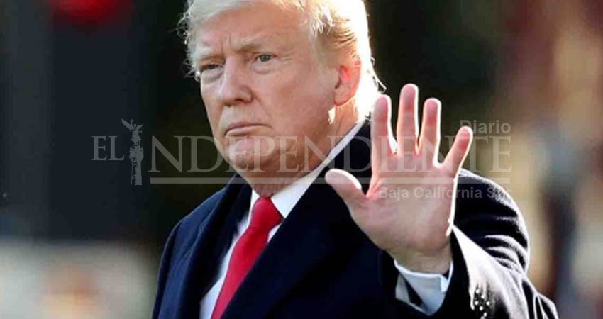 Trump amenaza a Irán con 'sufrir mucho' si ataca EU
