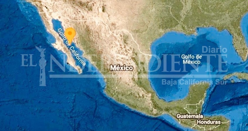 Tiembla cerca de Santa Rosalía; tuvo una  magnitud 4.1 grados Richter