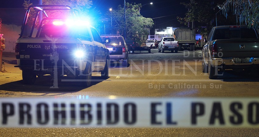 Se mantienen a la baja índice de homicidios en Los Cabos