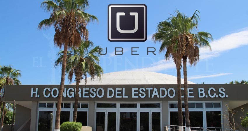 Piden conductores UBER de BCS al Congreso del Estado una ley de movilidad justa
