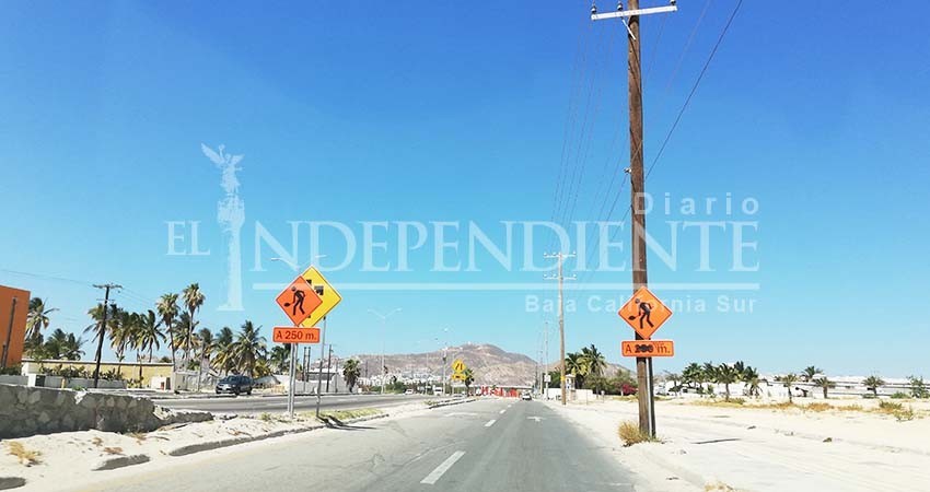 ¡Extremar precaución!, Aumentan trabajos y obras en la Transpeninsular: SCT