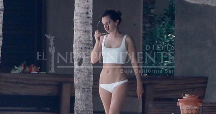 Captan a Emma Watson y Maluma en Los Cabos