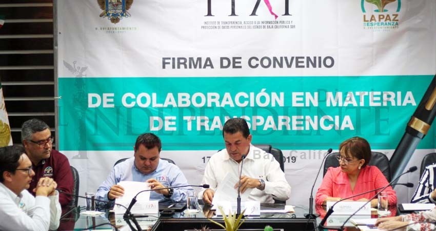 Busca Ayuntamiento paceño ser ejemplo en materia de transparencia