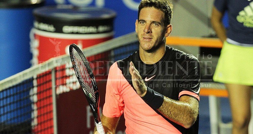 En peligro participación de Del Potro en el Abierto de Tenis Los Cabos