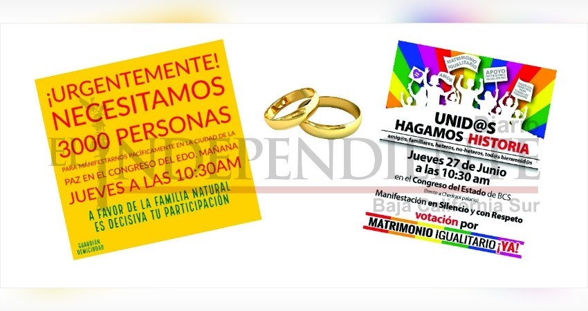 Este jueves volverán las manifestaciones al Congreso de BCS