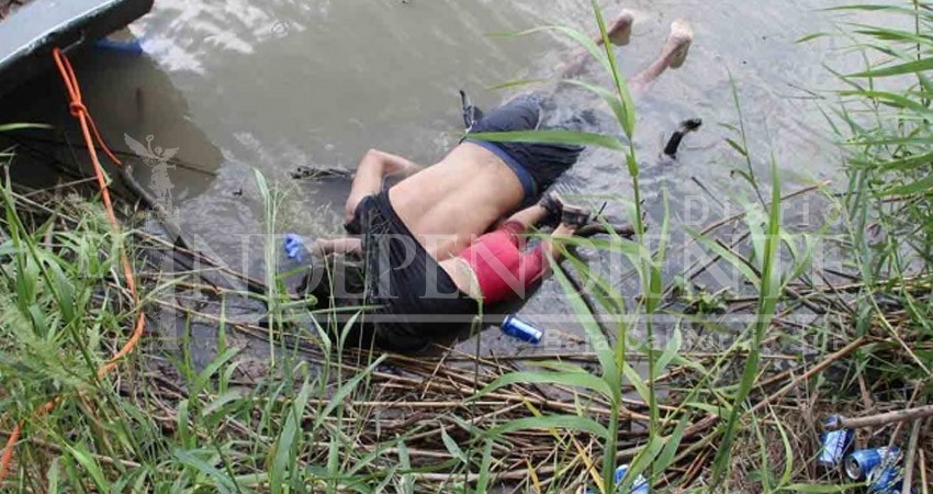 La triste historia de la foto de Óscar y Angie ahogados en el río Bravo