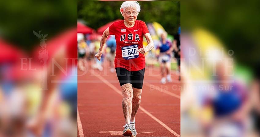 La señora de las flores, medalla a la persistencia
