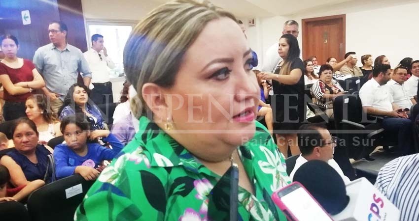 Diputada federal García Grande presentó iniciativa para incluir a BCS en zona fronteriza