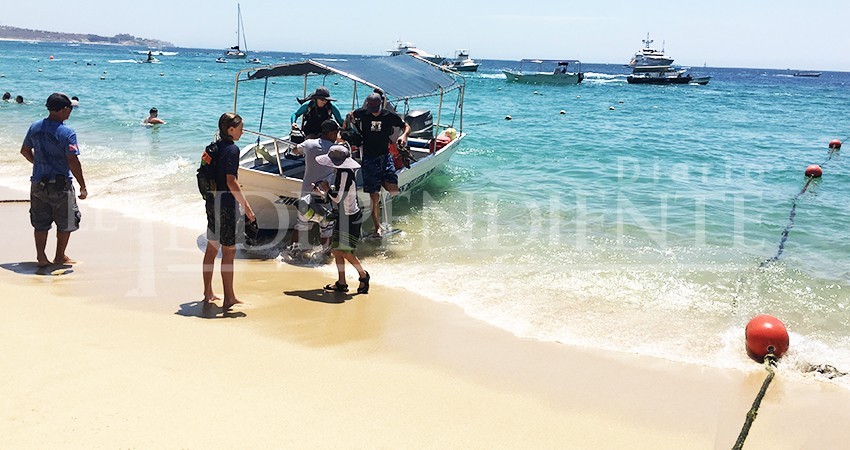 Suspendió Capitanía de Puerto de CSL actividades náuticas desde las playas