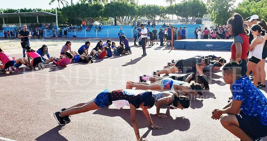 Positivas evaluaciones físicas a atletas paceños