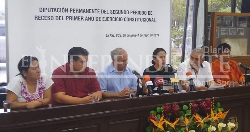 Acusa Morena "retroceso" tras fractura del Congreso BCS