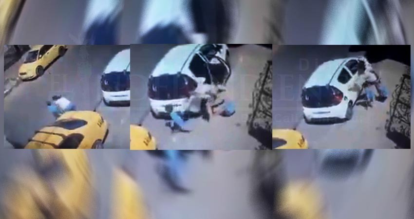 Soltó la mano de mamá por un segundo y murió atropellado