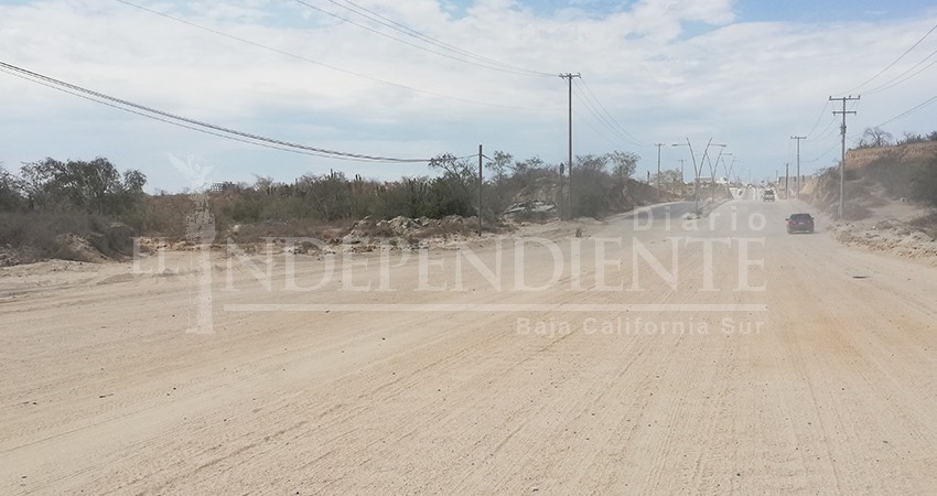 Pavimentarán un segundo tramo de la Avenida Nicolás Tamaral de CSL