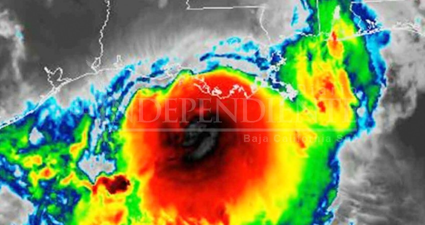 Así luce el huracán 'Barry' desde el espacio; impactará EU