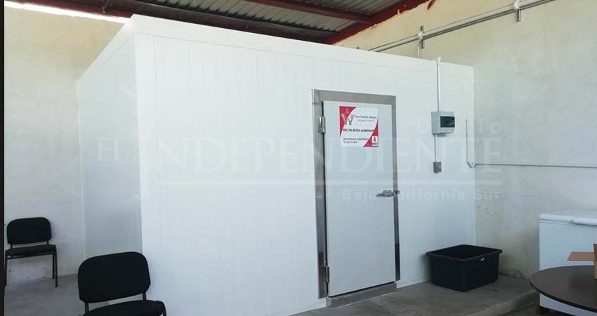 Logra Banco Estatal de Alimentos cuarto frío para conservar donaciones