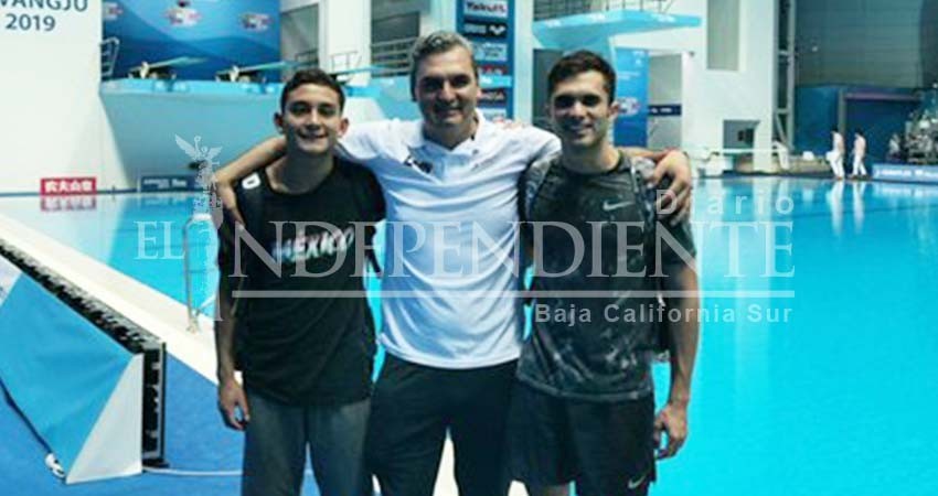 Clavadistas mexicanos cerca de la final en Gwangju 2019