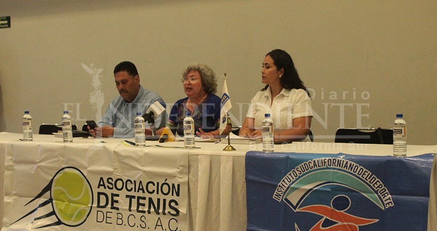 Realizarán competencia de tenis “Torneo Nacional G1” en La Paz