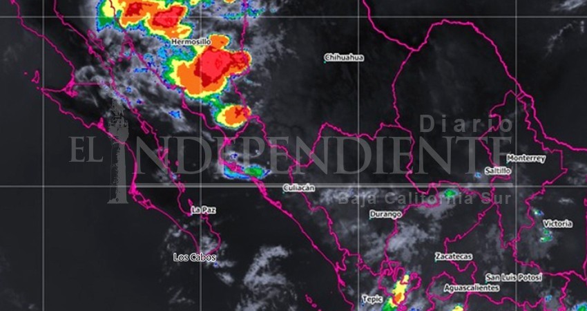 Mantiene SMN pronóstico de lluvias aisladas para este fin de semana en algunas regiones de BCS