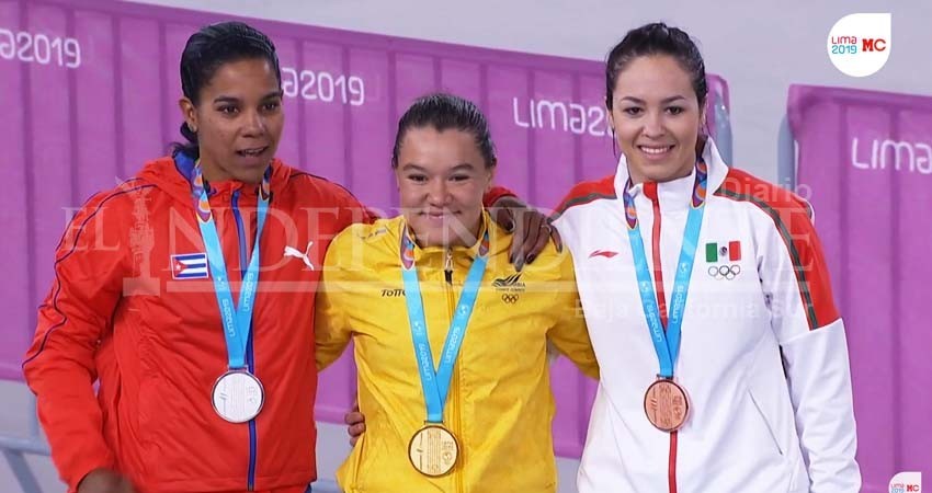 Histórica medalla de la Sudcaliforniana Yuli Verdugo en Lima