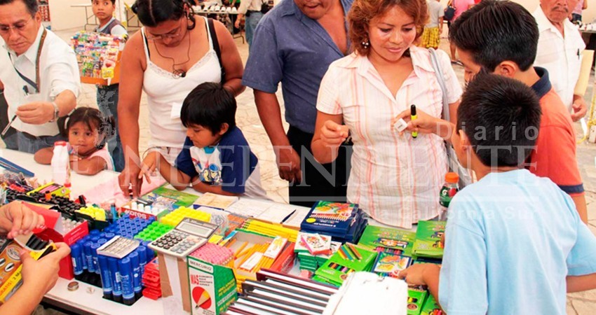 Alrededor de 85 mil alumnos serán beneficiados con la Feria de Regreso a Clases de Profeco