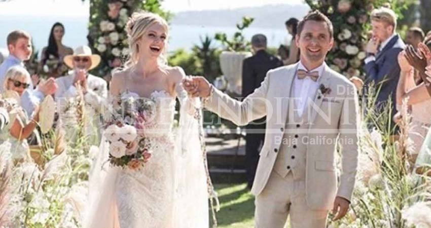 Matthew Bellamy, vocalista de Muse, se casa con Elle Evans