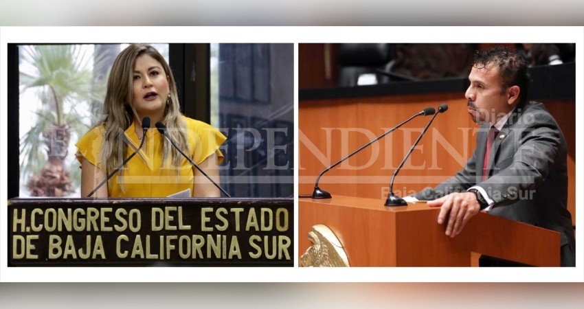 Pide Dip. Daniela Rubio pide a Senador de Morena no politizar y trabajar por BCS