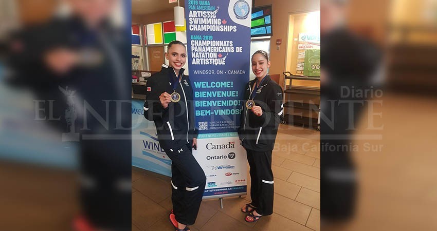 Conquistan oro Daniela Estrada y Alexa Martínez en Canadá