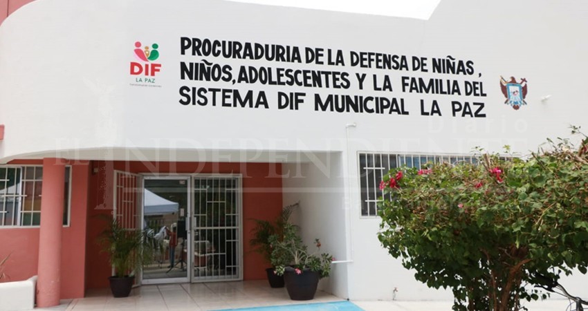 Entrega DIF La Paz Rehabilitación de la Procuraduría de la Defensa de Niñas, Niños, Adolescentes y la Familia