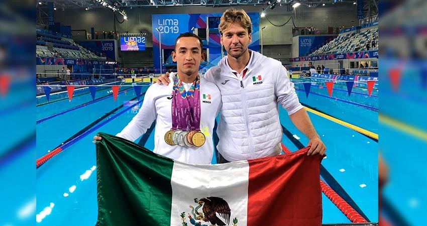 Cierra con oro y record Luis Andrade en Lima