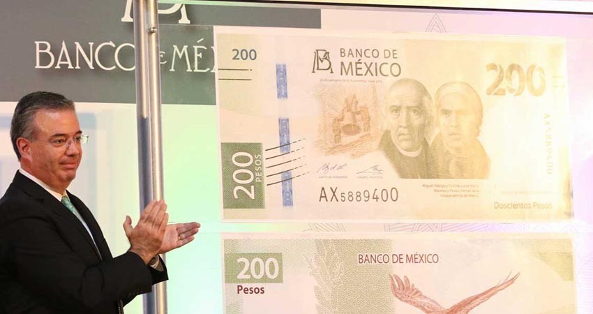 Así luce el nuevo billete de 200 pesos