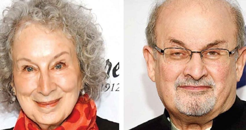 Atwood y Rushdie son nominados al Premio Booker