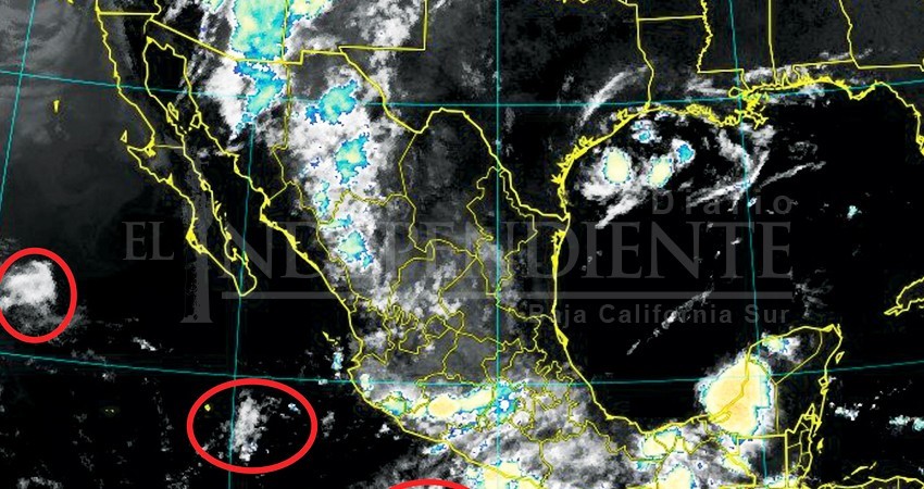 Aumenta amenaza  a BCS por potencial ciclónico en el Pacífico