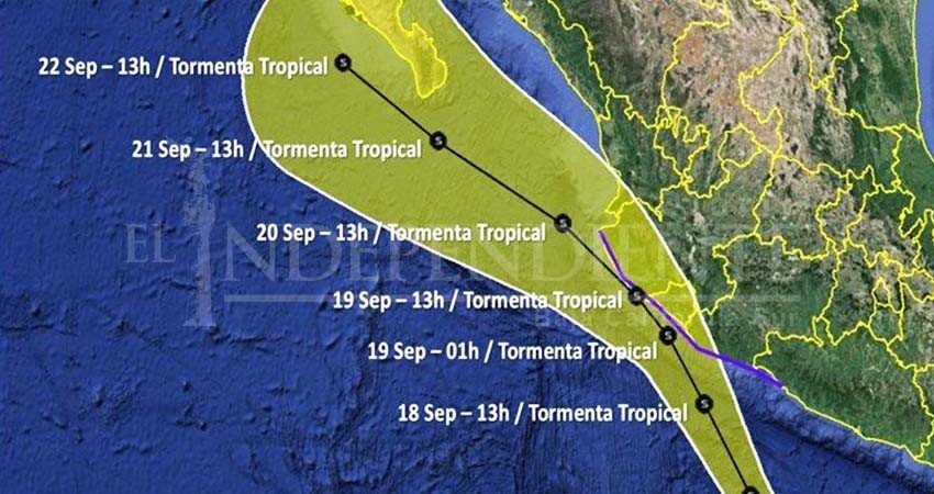 Nace la TT “Lorena”; podría impactar a BCS como huracán