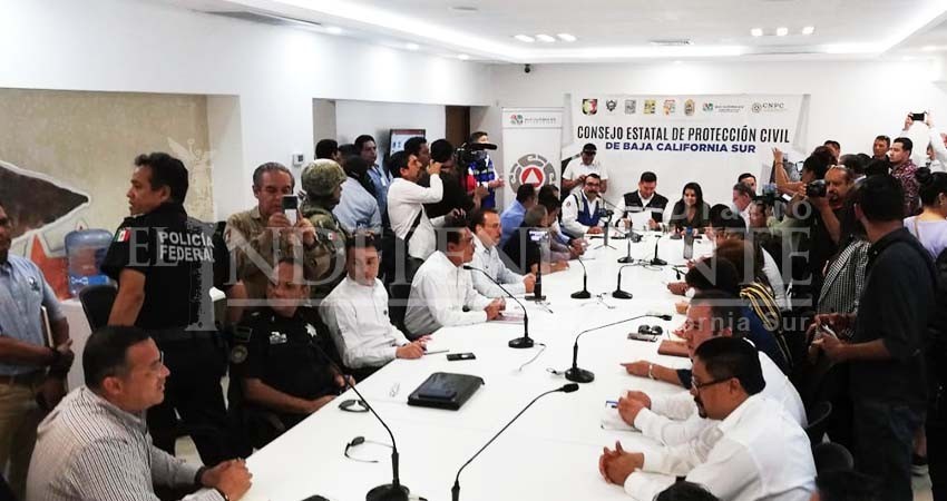 Pide alcaldesa a su gabinete seriedad en el manejo de la información por contingencia meteorológica
