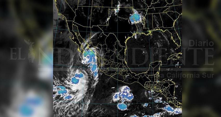 Lorena cambia de trayectoria; pronóstico indica que no impactará  a BCS