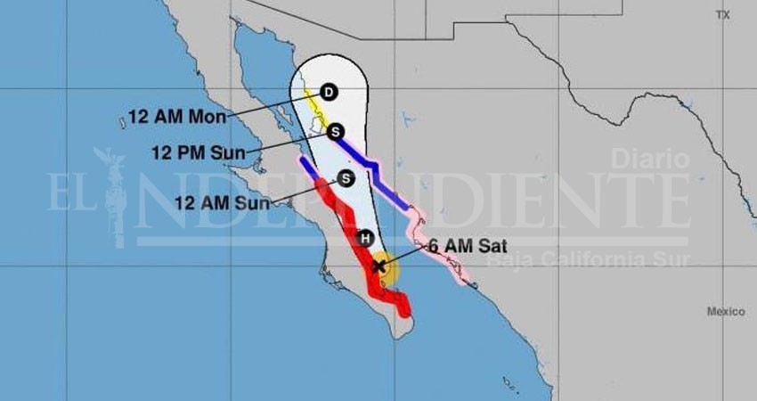 Se aleja Lorena de BCS