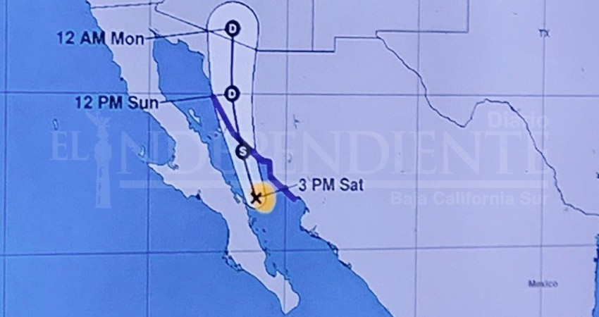 Lorena se degrada a TT; sin mayores afectaciones, se aleja de BCS