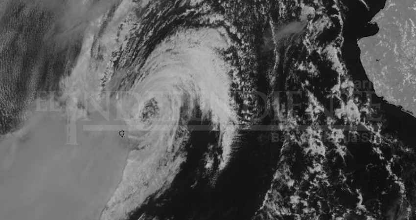 TT “Mario” podría tocar tierra en BCS el próximo martes