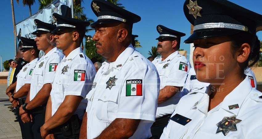 Pendiente homologación de salario para policías municipales de BCS