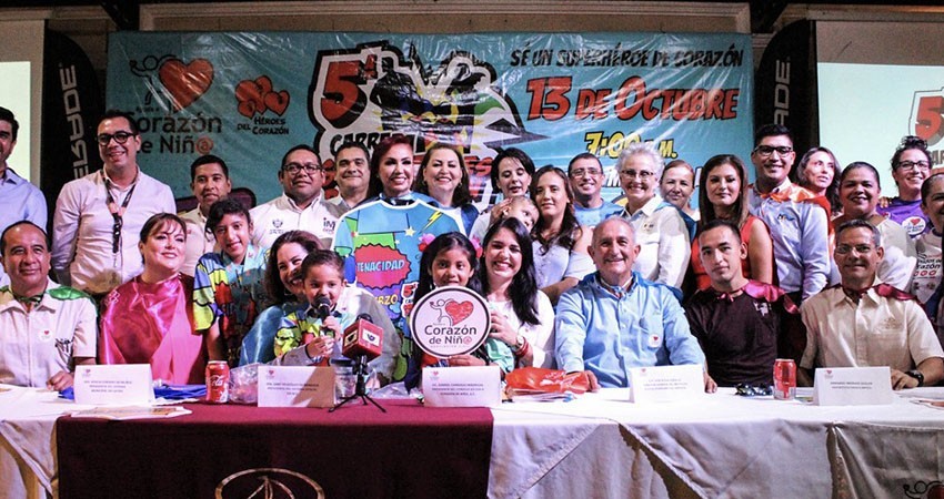 Lista la 5ta. carrera superhéroes del corazón