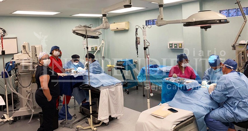 Realizan cirugías sin costo a personas con paladar hendido y labio leporino en Los Cabos