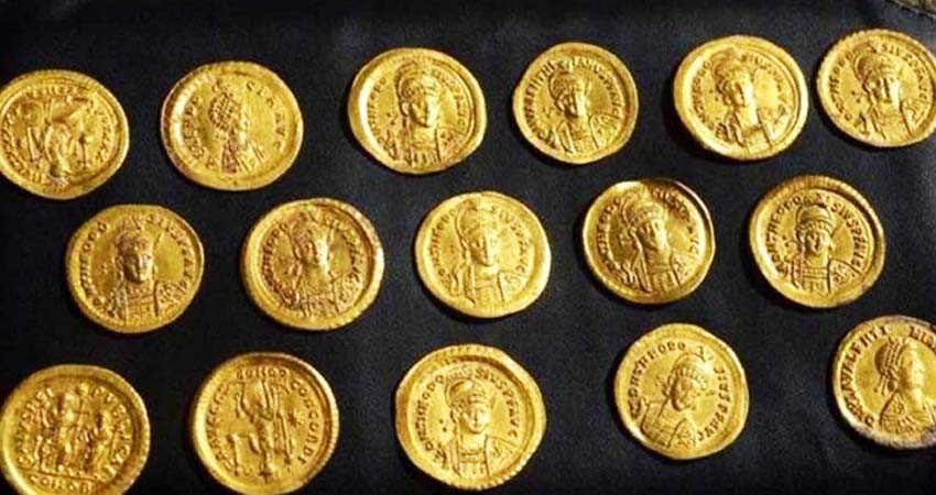 Encuentran tesoro de monedas bizantinas en Bulgaria